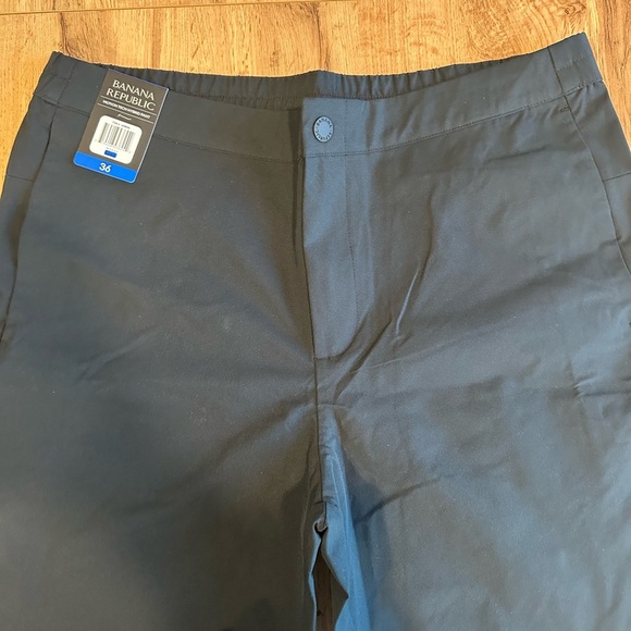 Banana republic men’s motion tech hybrid pant true black NWT - Picture 5 of 10
